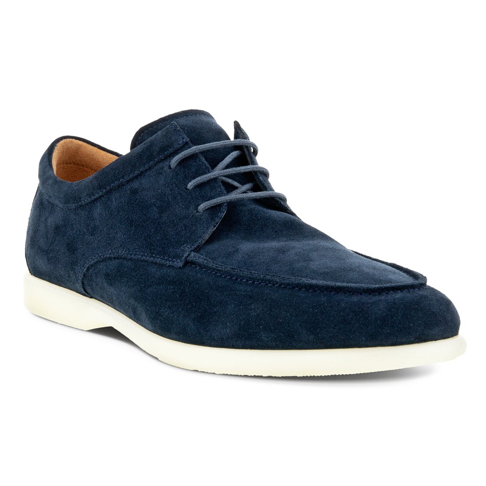 Zapatos De Vestir Hombre - ECCO Citytray Lite Laced - Azul Marino - AYW981423